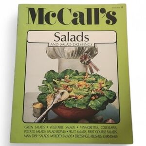 Vintage Cookbook McCall's Salads and Salad Dressings 1985